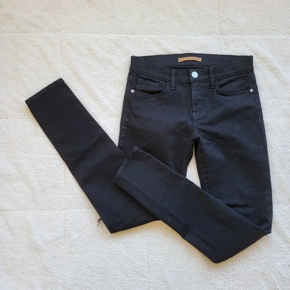 Rebecca Minkoff Black Midrise Thompson Skinny Jeans
